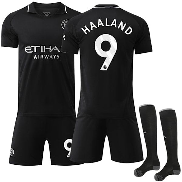 Manchester City 2025/26 bortakit – Barn & vuxna #9 Haaland Manchester City 2025/26 bortakit – Barn & vuxna #9 Haaland